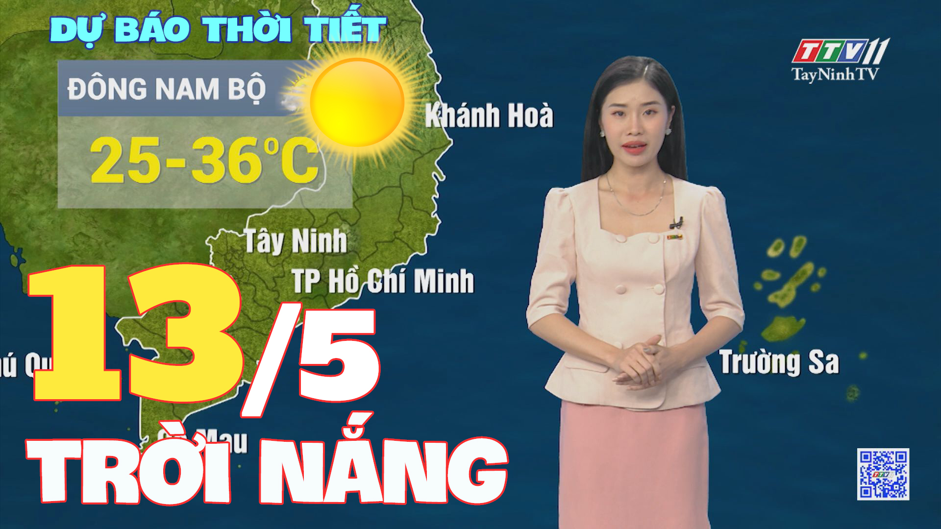 Bản tin thời tiết 13-5-2024 | TayNinhTVENT