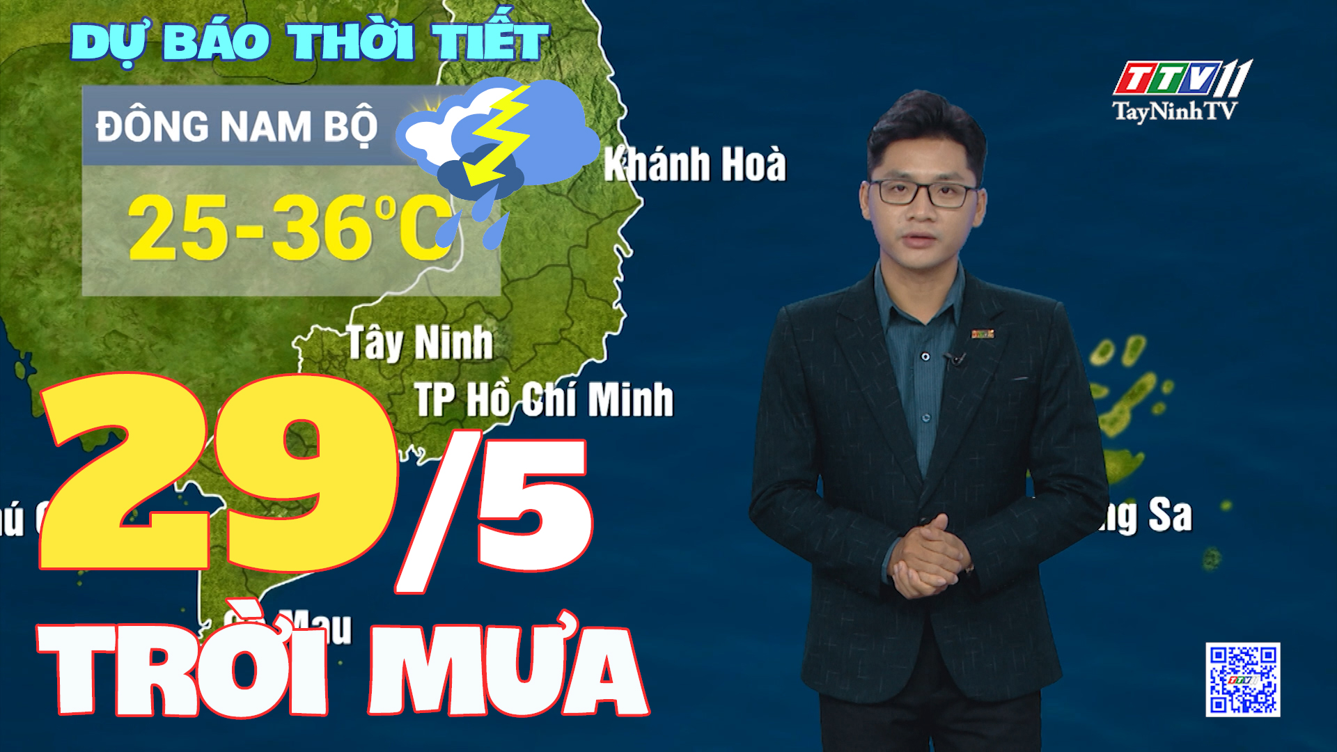 Bản tin thời tiết 29-5-2024 | TayNinhTVENT