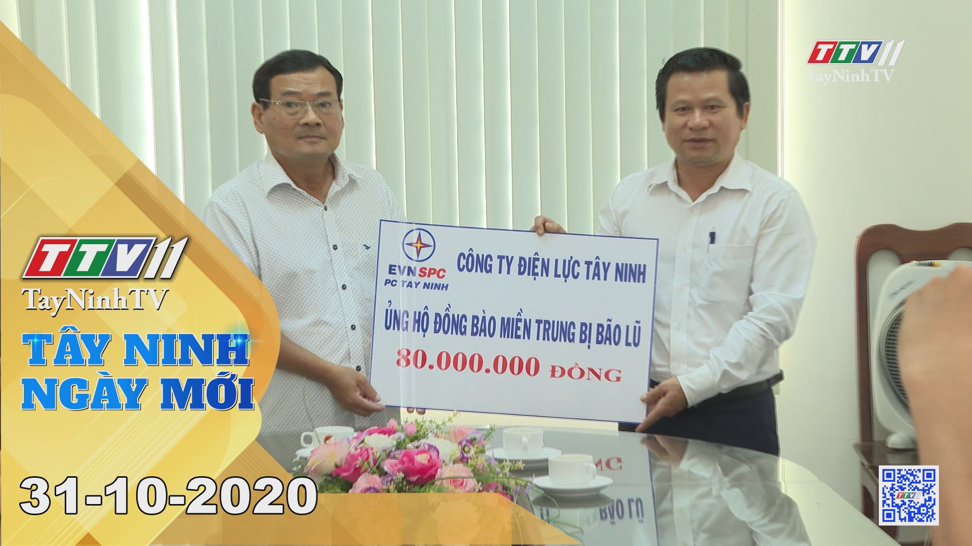 Tây Ninh Ngày Mới 31-10-2020 | Tin tức hôm nay | TayNinhTV 