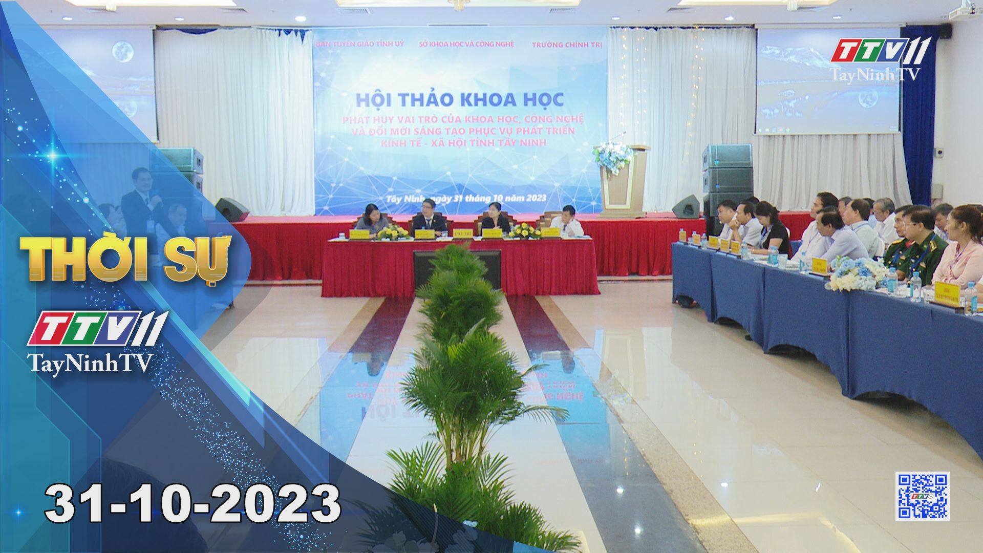 Thời sự Tây Ninh 31-10-2023 | Tin tức hôm nay | TayNinhTV